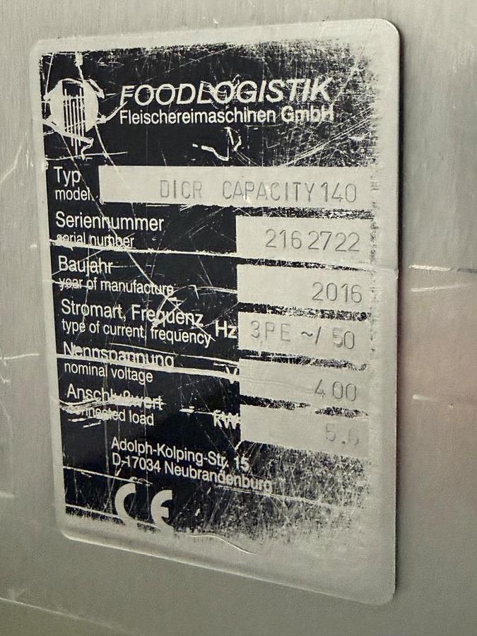 Gebruikt 2016 Foodlogistik Dicr capacity140