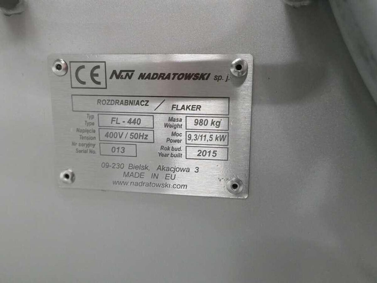 Used N&N frozen block flaker