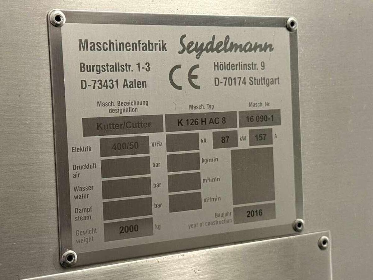 Used Seydelmann cutter