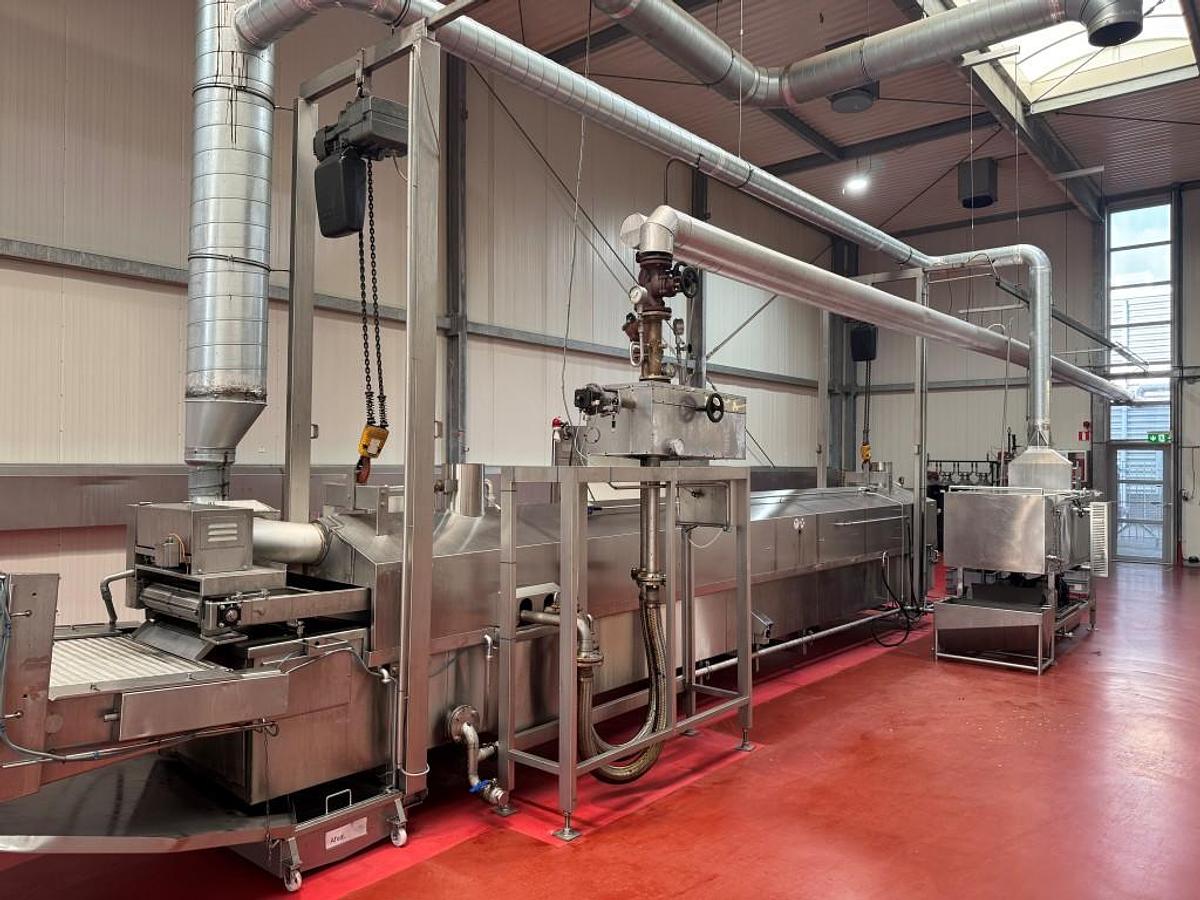 Gebruikt CFS frying line for small products