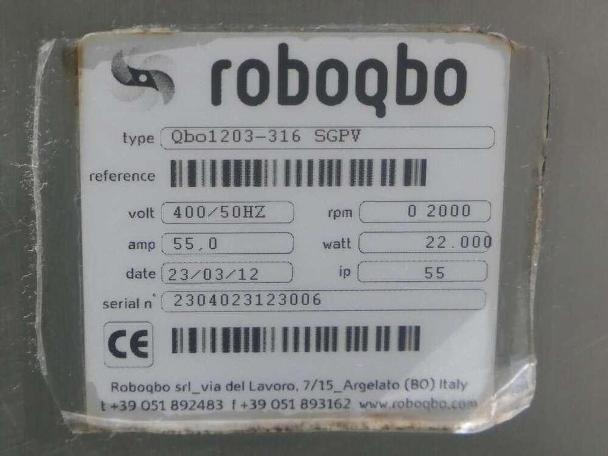 Used Roboqbo universal processing system