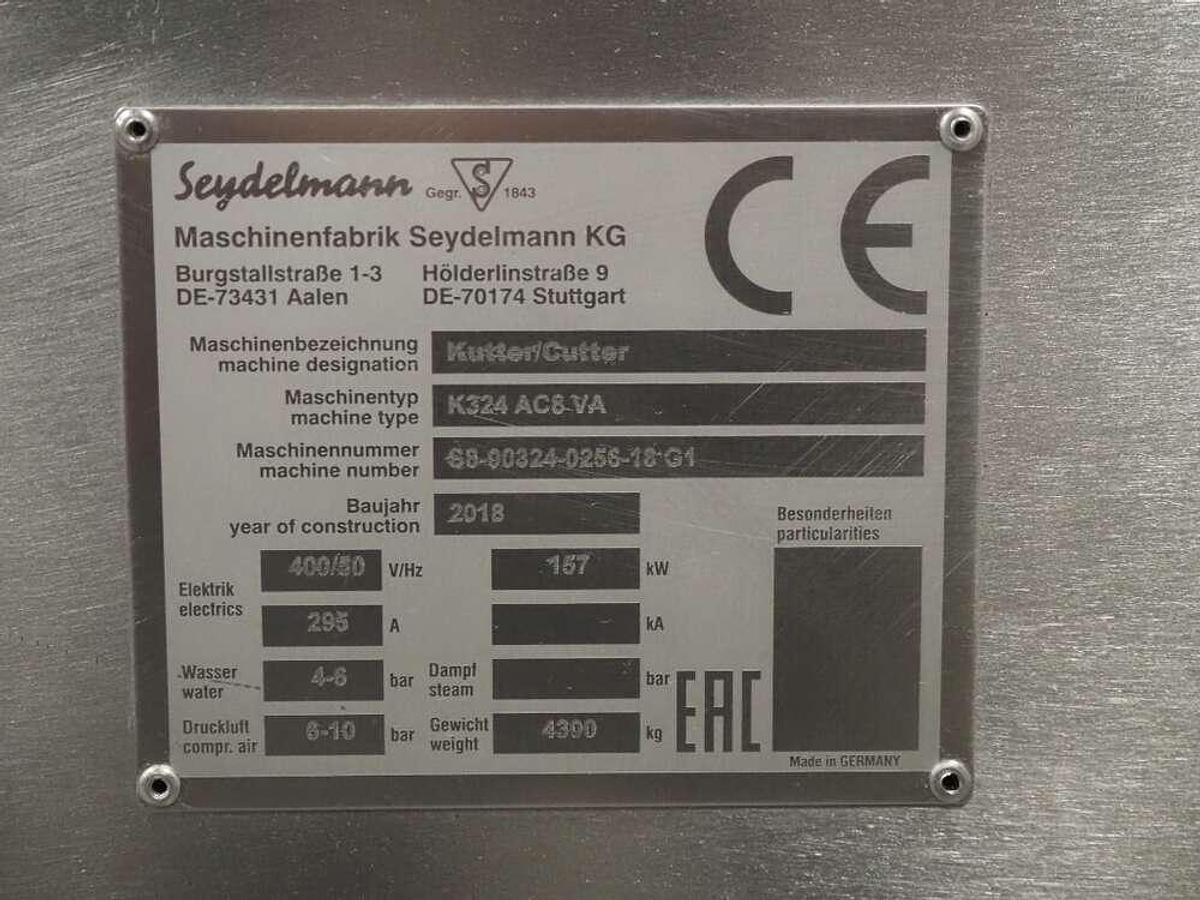Used Seydelmann vacuum cutter