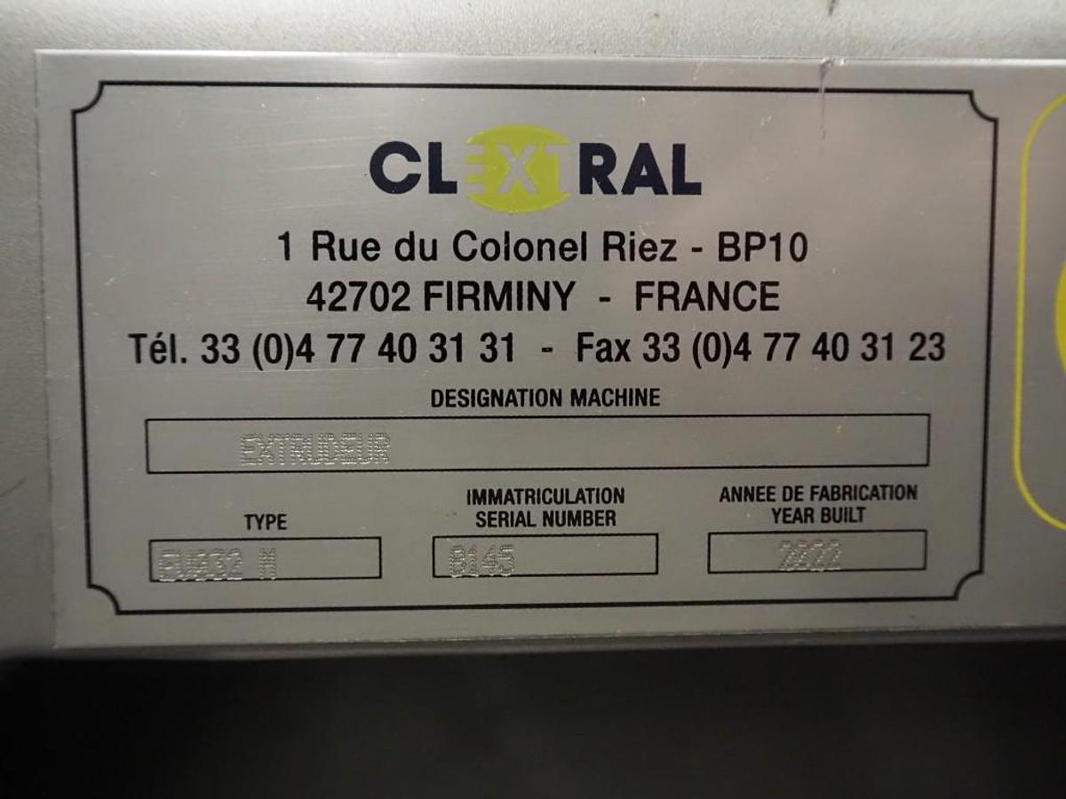 Gebruikt Clextral double screw extruder