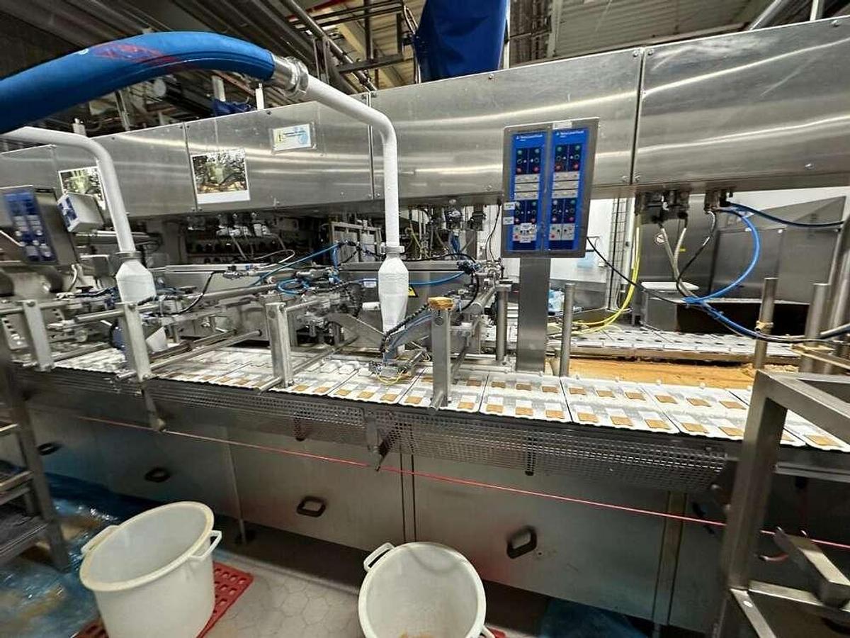Used Tetra Pak Laval Food Hoyer ice cream sandwich line