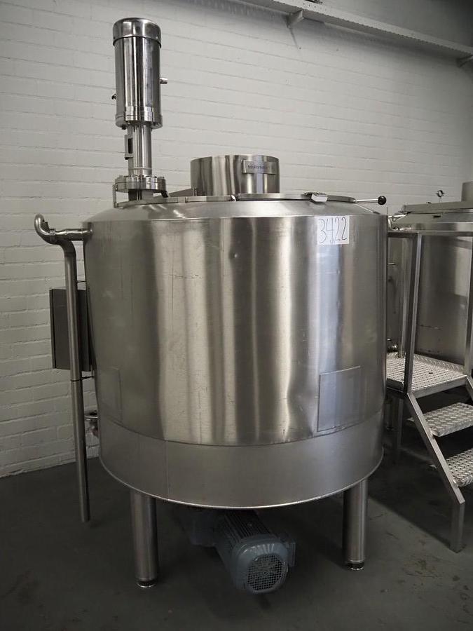 Gebruikt Terlet stirring- and cooking kettles