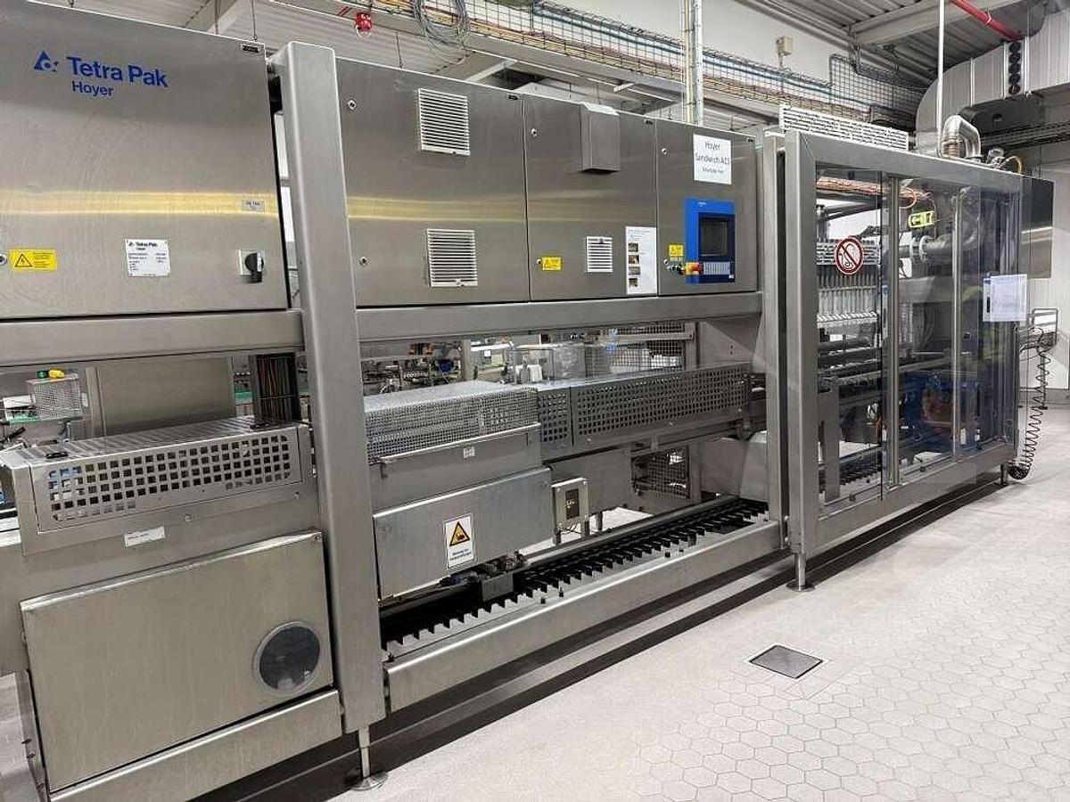 Used Tetra Pak Laval Food Hoyer ice cream sandwich line