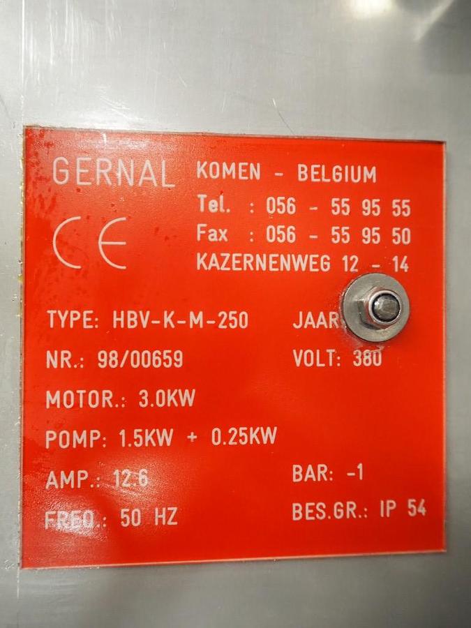 Gebruikt Gernal vacuum tumbler