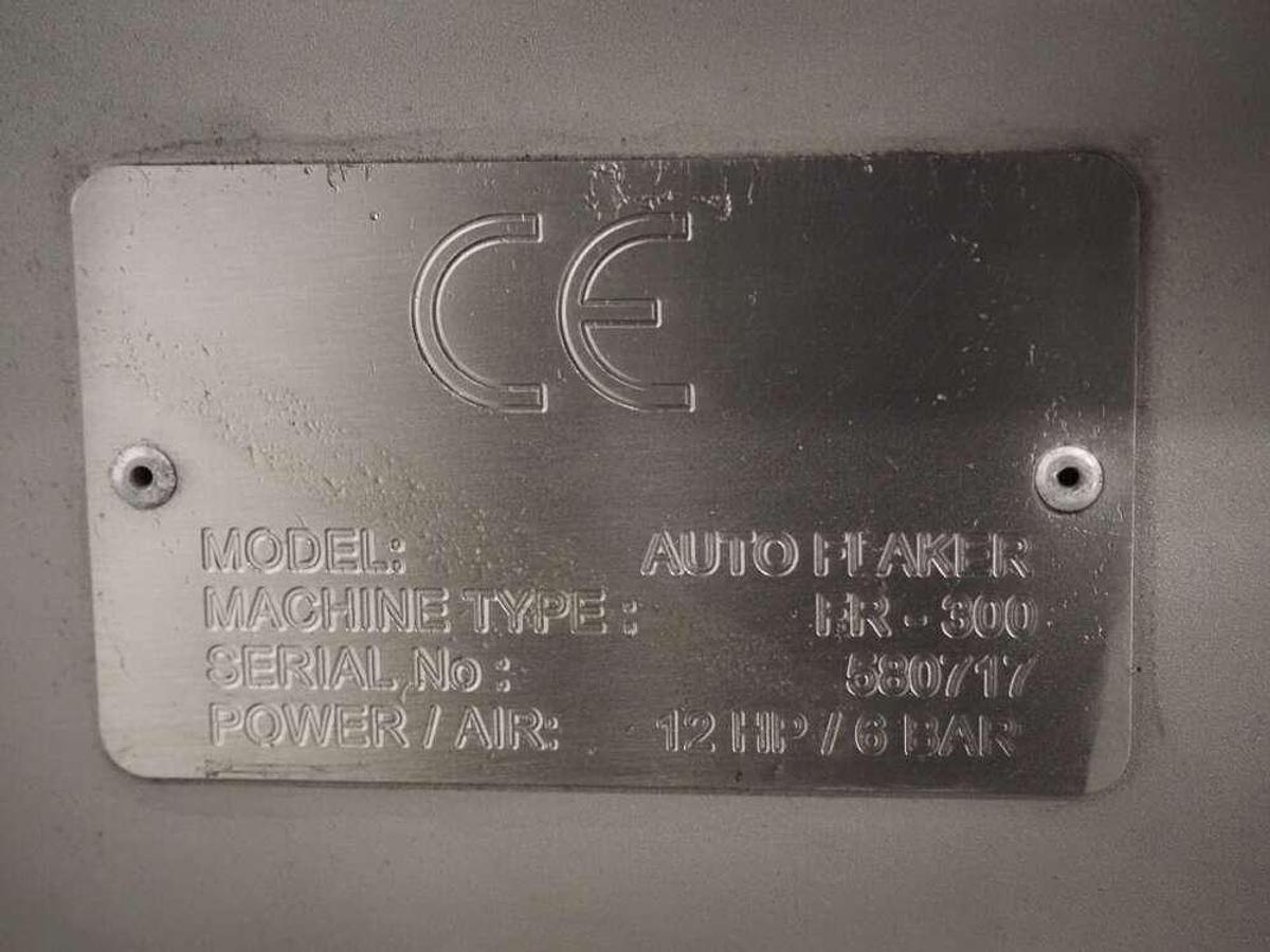 Used Lakidis frozen block flaker