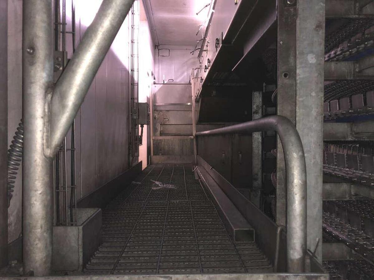 Used Heinen Artic spiral freezer