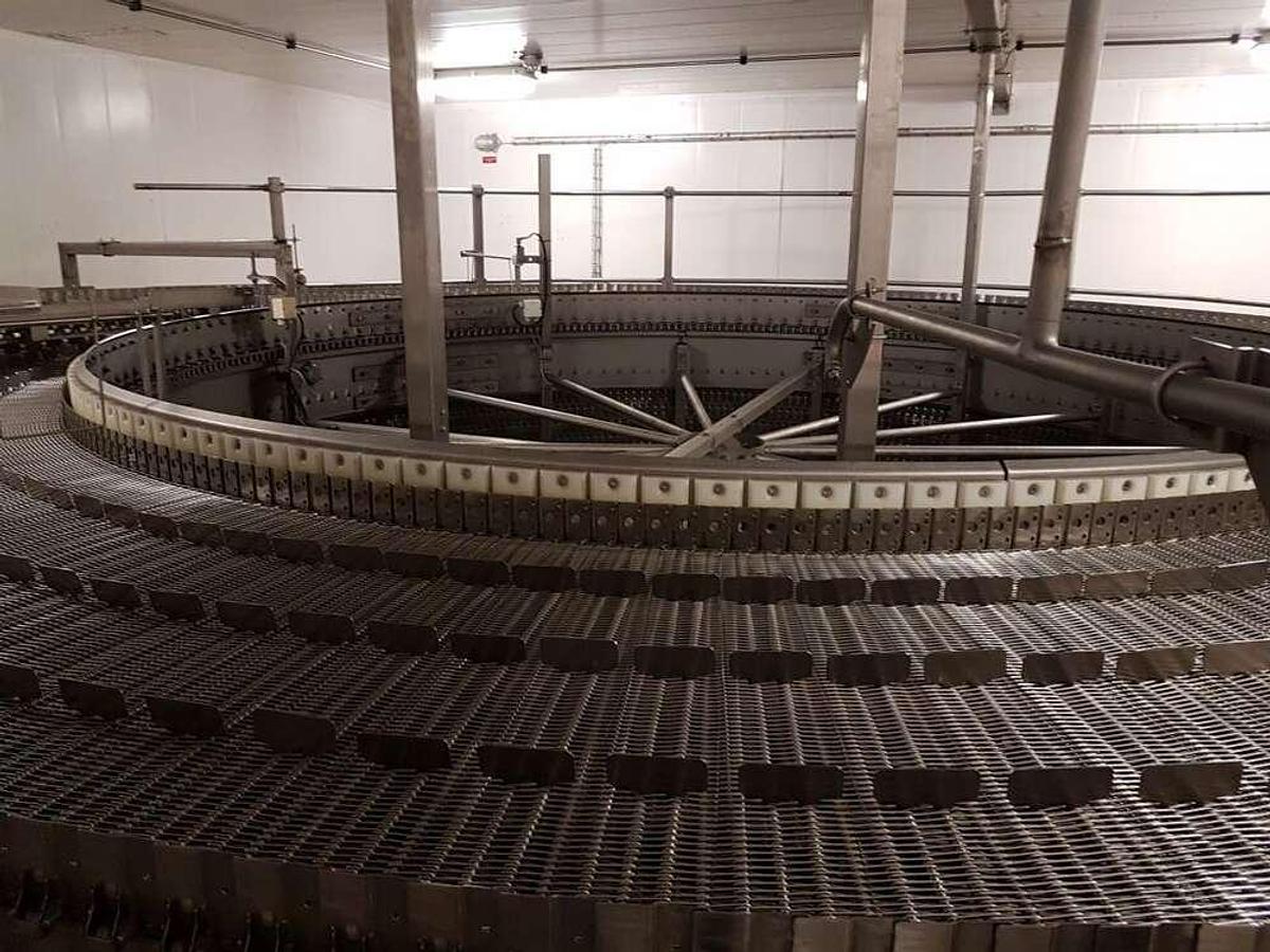 Used Frigoscandia spiral freezer