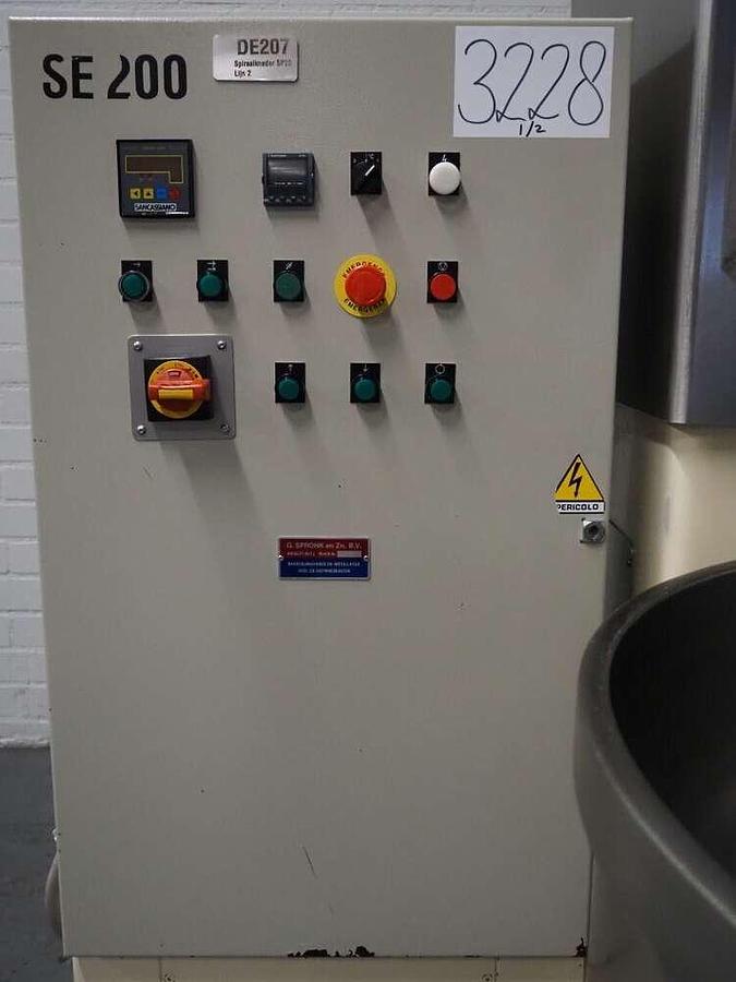 Gebruikt San Cassiano spiral kneader