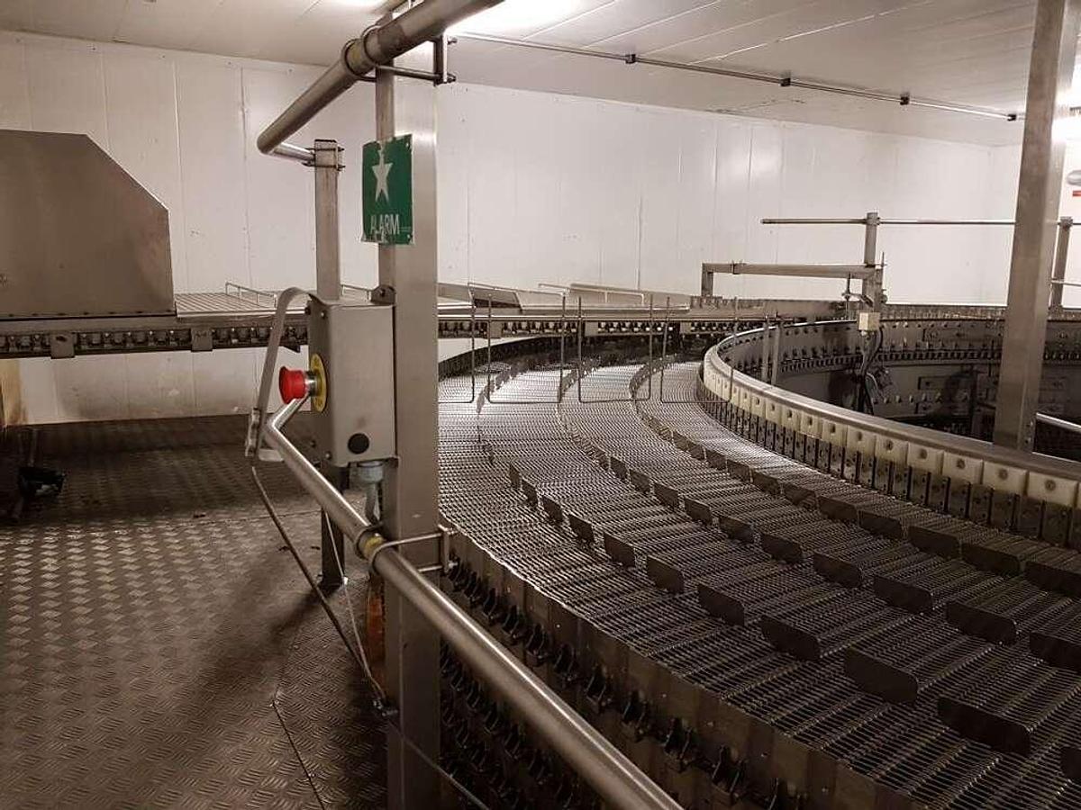 Used Frigoscandia spiral freezer