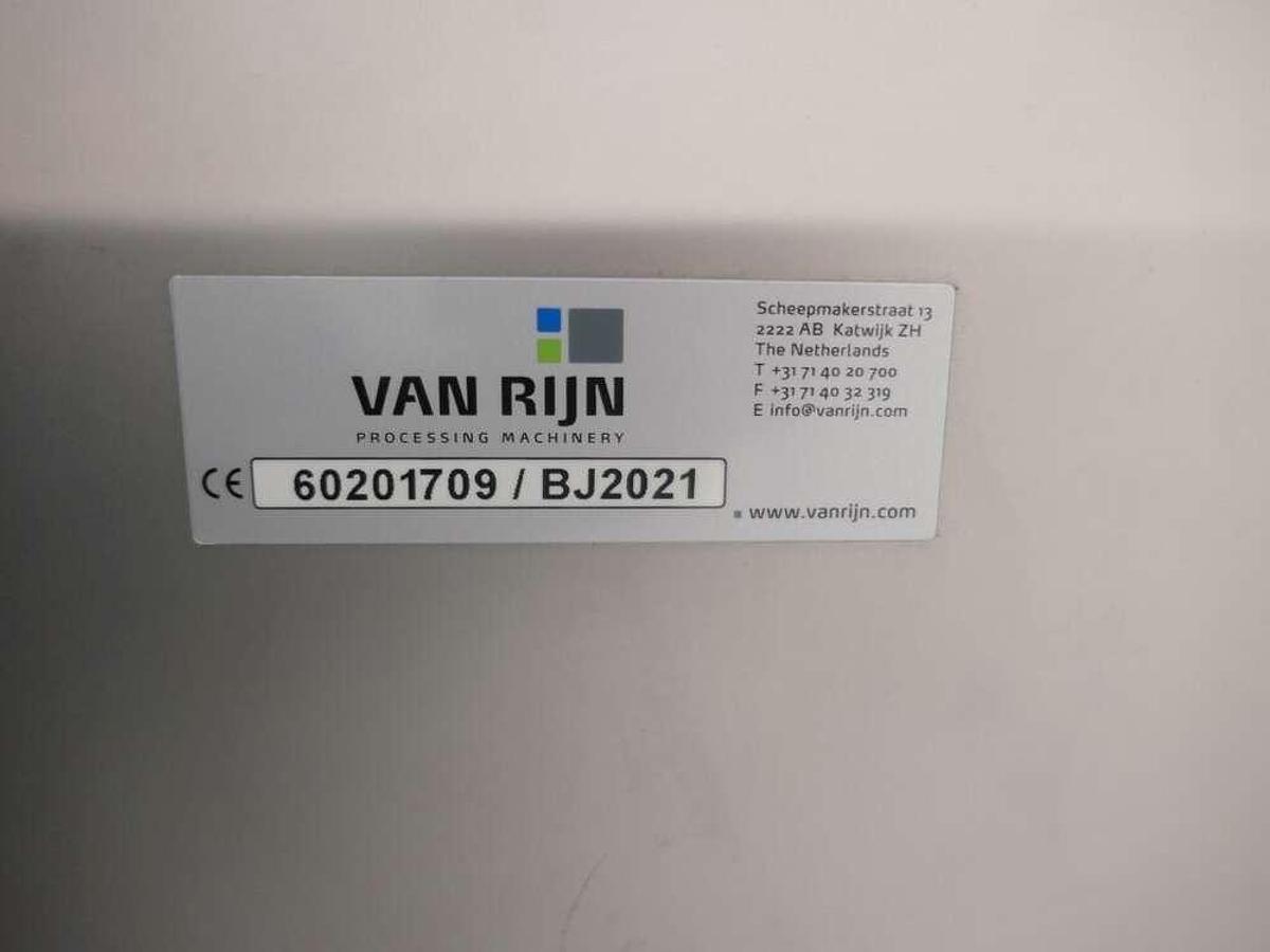 Used Van Rijn lidding machine