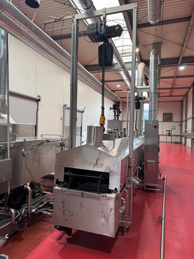 Gebruikt CFS frying line for small products