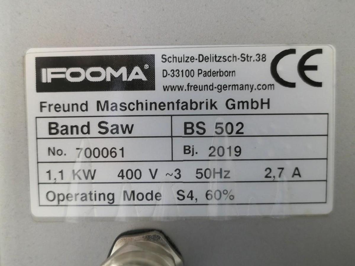 Gebruikt Freund / Ifooma bandsaw