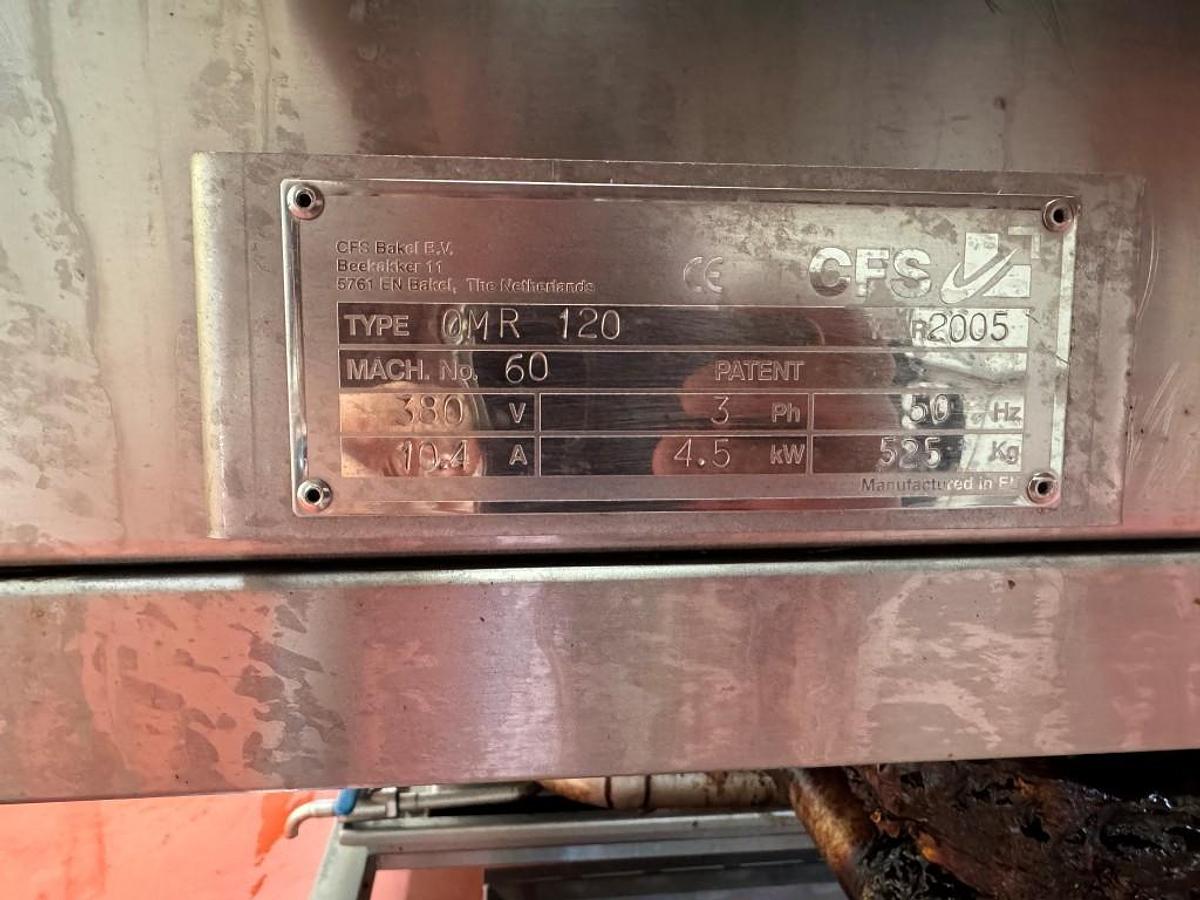Gebruikt CFS frying line for small products