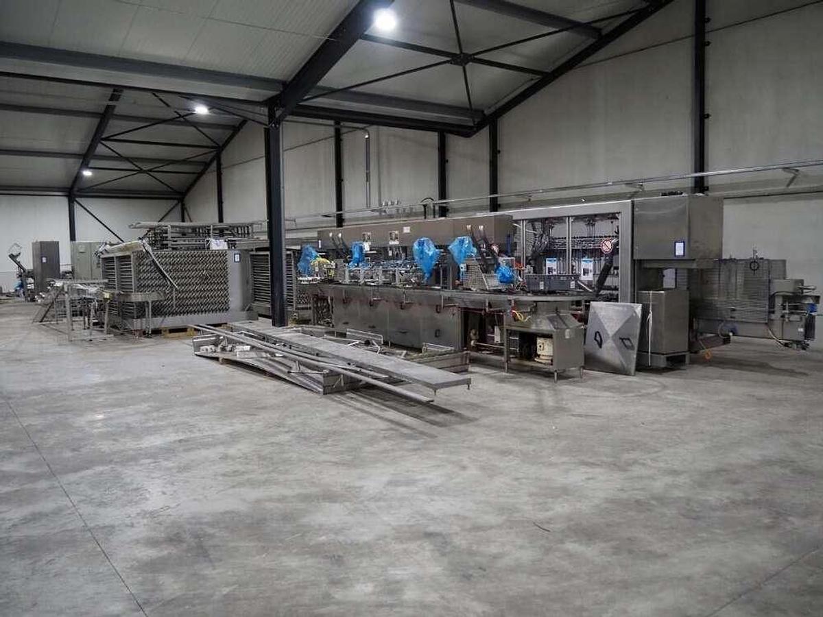 Used Tetra Pak Laval Food Hoyer ice cream sandwich line