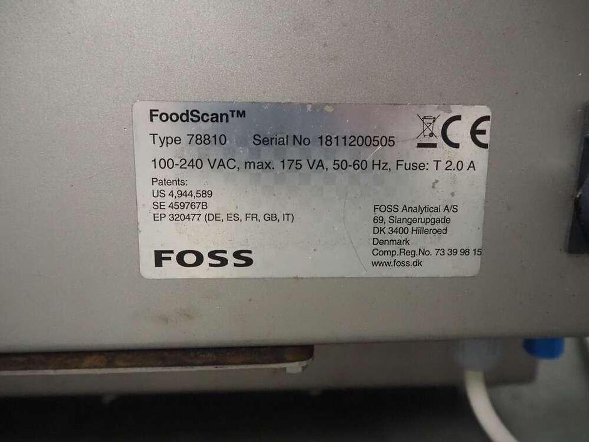 Used Foss analyser
