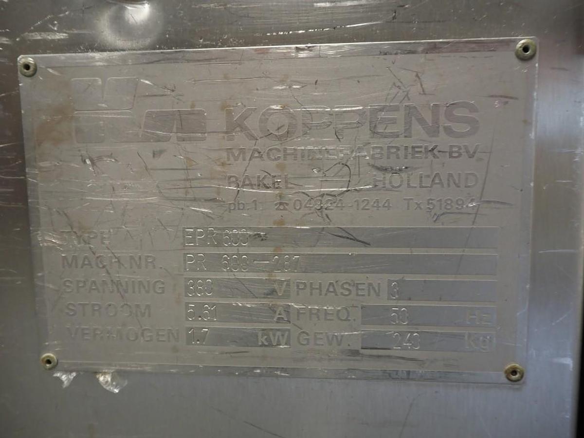 Gebruikt 1987 Koppens PR600