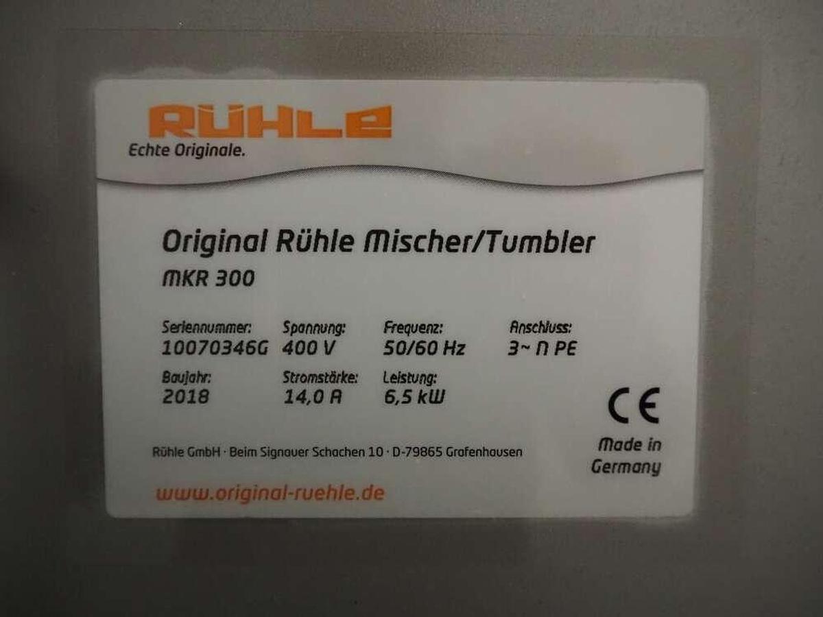 Used Rühle vacuum tumbler / mixer