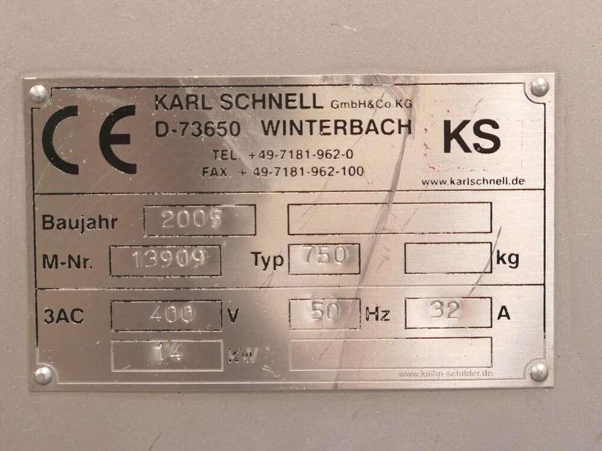 Gebruikt Karl Schnell vacuummixer