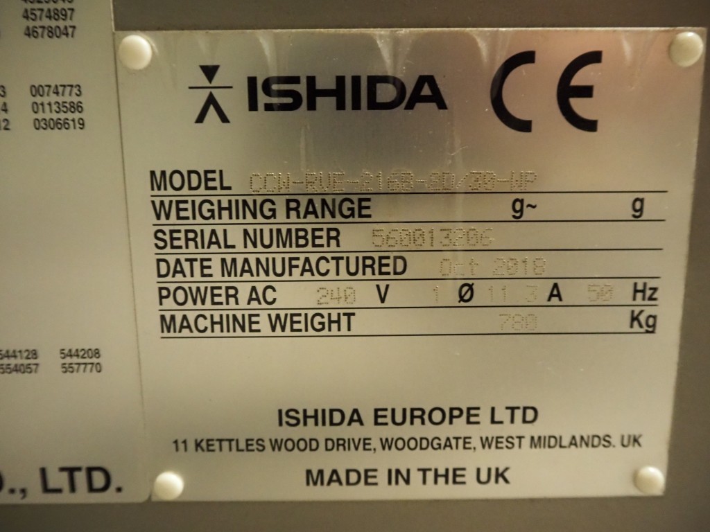 Ishida multihead weigher