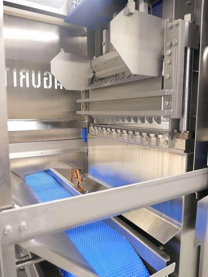 Used Magurit 3D cutting line for frozen products