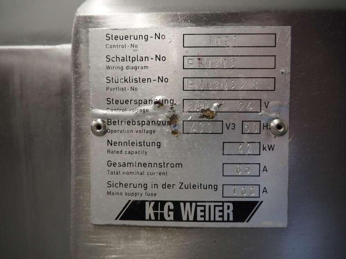 Gebruikt K+G Wetter bowl cutter