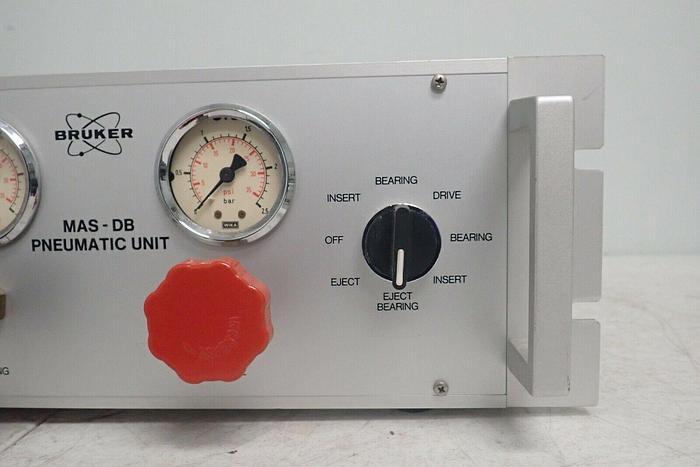 Used Bruker MAS-DB Pneumatic Unit, Type MSL PNK