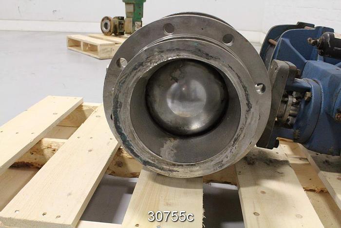 Used Dezurik JX03 8" V-Ball Control Valve #30755