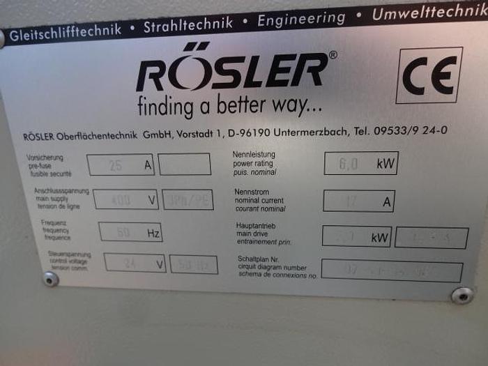 Utilisé ROSLER Z800 HA TURBO FLOC