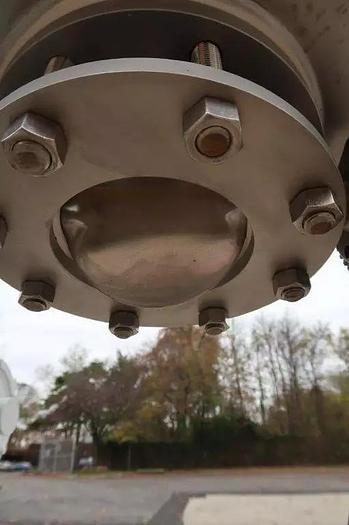 Used 1 CU. FT. PATTERSON KELLEY (P-K) TWIN SHELL VACUUM DRYER/BLENDER - 316 S/S - JACKETED