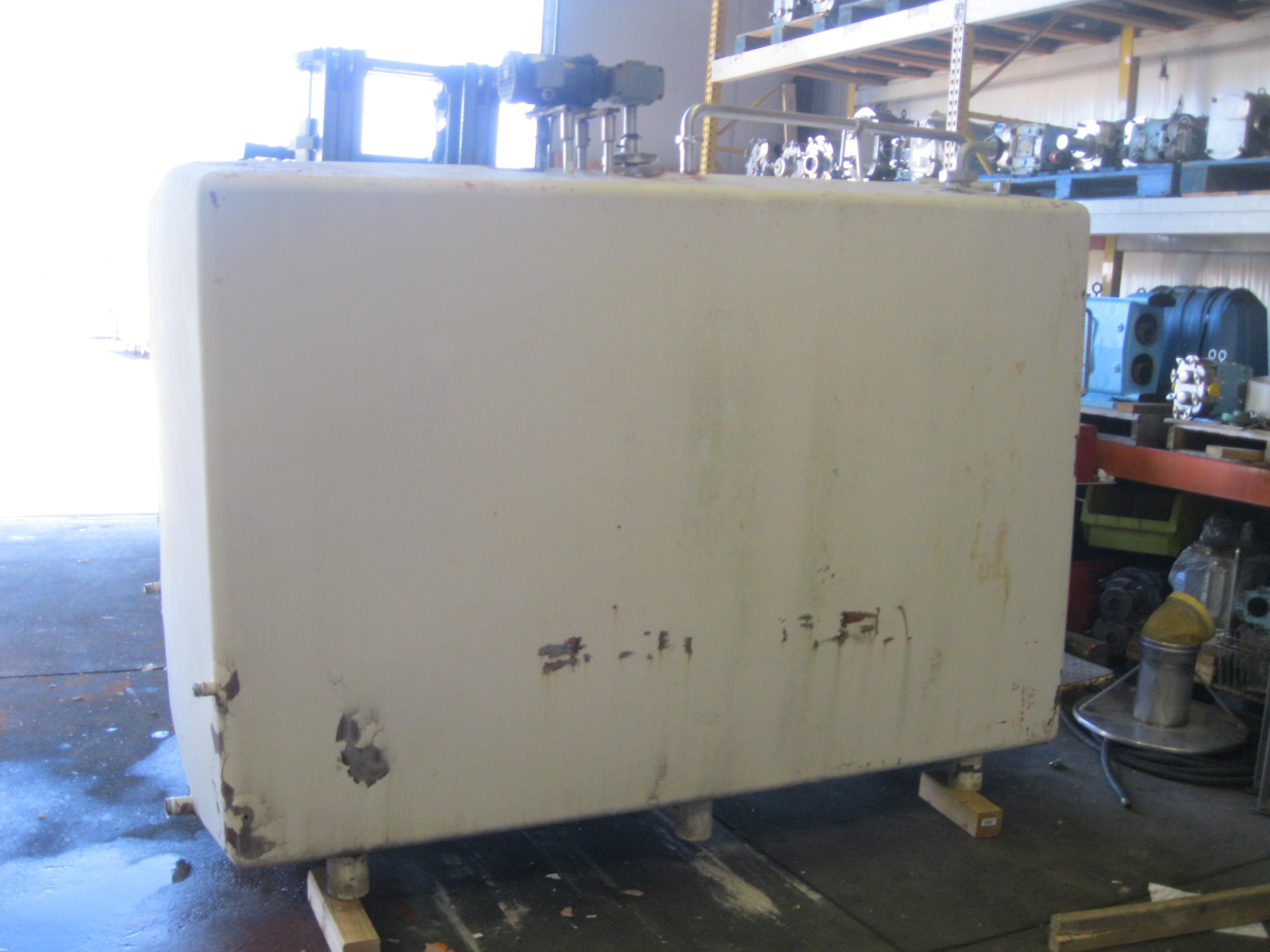 Refurbished 1000 GALLON PURITY HORIZONTAL STORAGE TANK