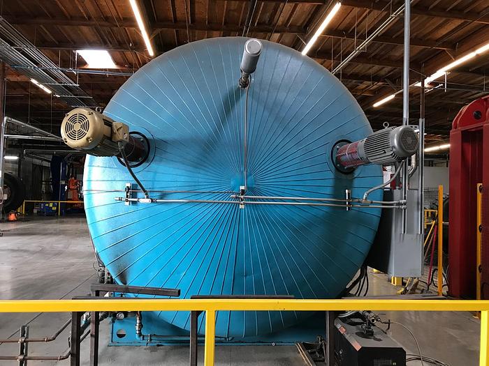 Used IMS120 - 120“ ID x 120” Long Electric Heat OTR Tire Chamber for Precure.