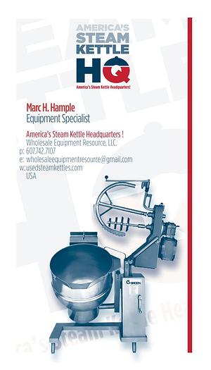 Used GROEN INA/2-200, 200 GAL. "DIRECT" STEAM KETTLE w/ AGITATION & SCRAPE SURFACE (#757C)