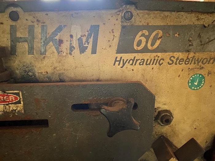 Used 2007 Sahinler HKM 60 Single Phase Ironworker