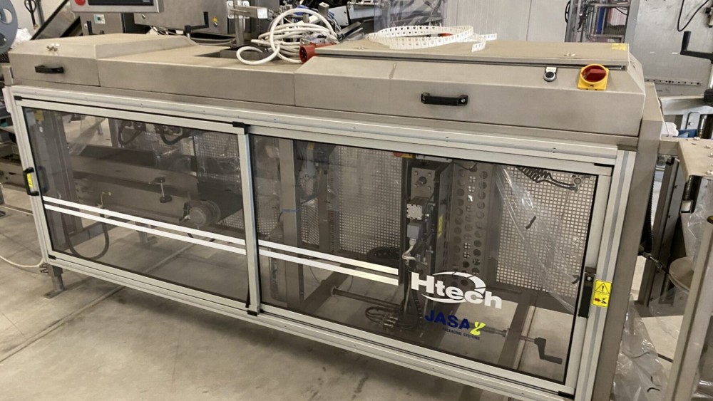 Used Newtec Htech weighing and bagging line