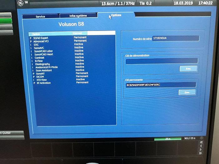 Used GE Logiq S8 OB / GYN - Vascular Ultrasound