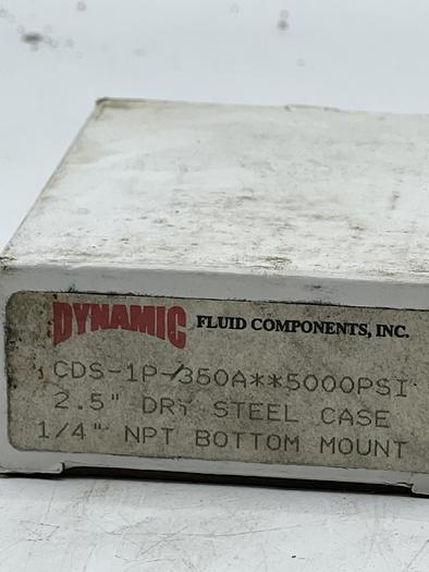 Dynamic fluid controls CDS-1P-350A