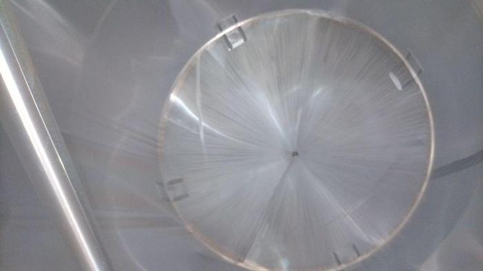 Used Tank, 4,000 Gallon, S/st, Cone Bottom, On Legs #S744779