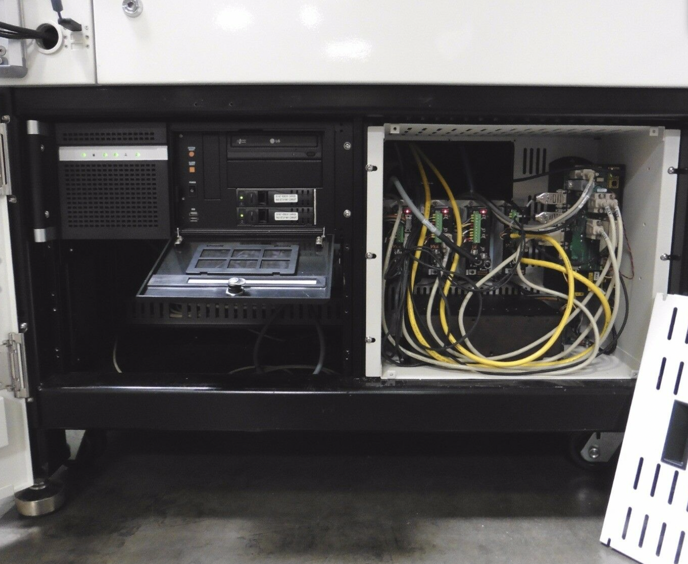 Used ESI AccuScribe AS 2000 FX Laser Wafer Scriber w/ Autoloader