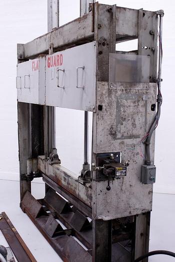 Used ROLL SPLITTER  50" DIA. X 72" FACE CUSTOM  HYDRAULIC