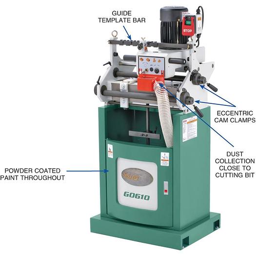 Grizzly G0610 - 11-1/4" Dovetail Machine