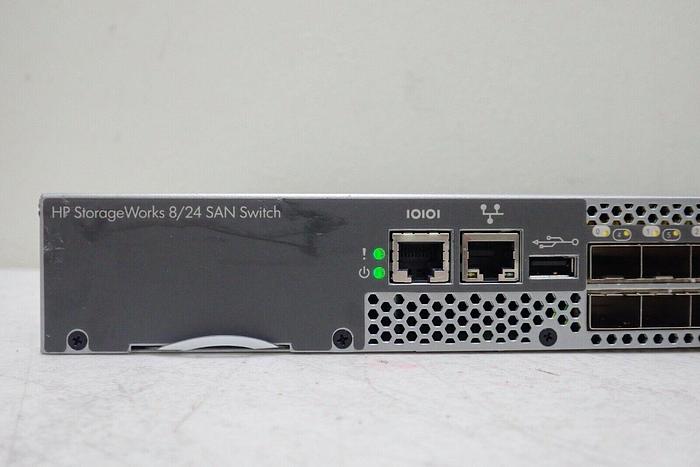 Used HP StorageWorks 8/24 24-Port AM868B HSTNM-N018 San Switch