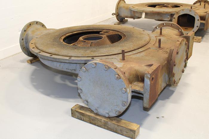 Used Nash CL9002 Cast Iron Vacuum Pump Head #42678