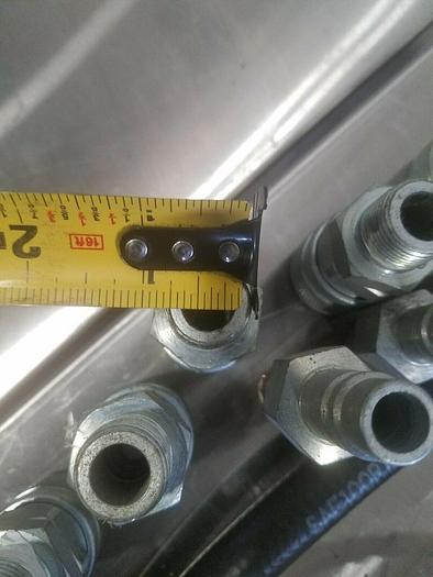 Used one Lot of High Pressure Hoses and Quick Release Fittings