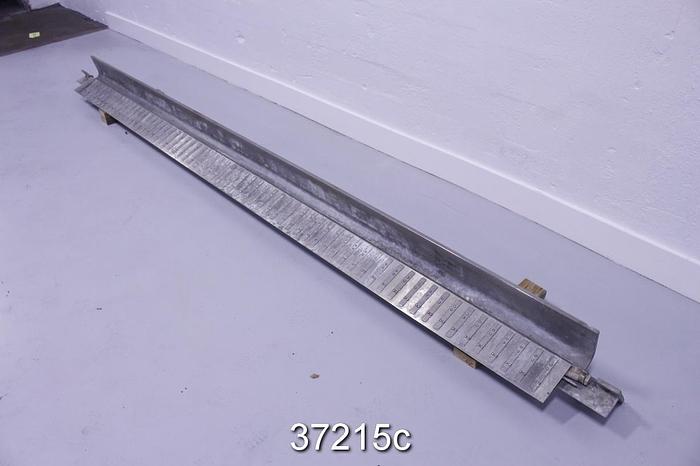 Used Doctor Blade, 132" Long Doctor Back and Holder #37215