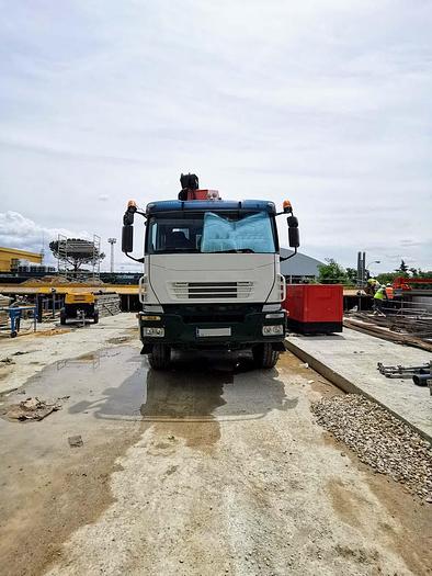 Usado PALFINGER PK 100002F + JIB SOBRE CAMIÓN IVECO