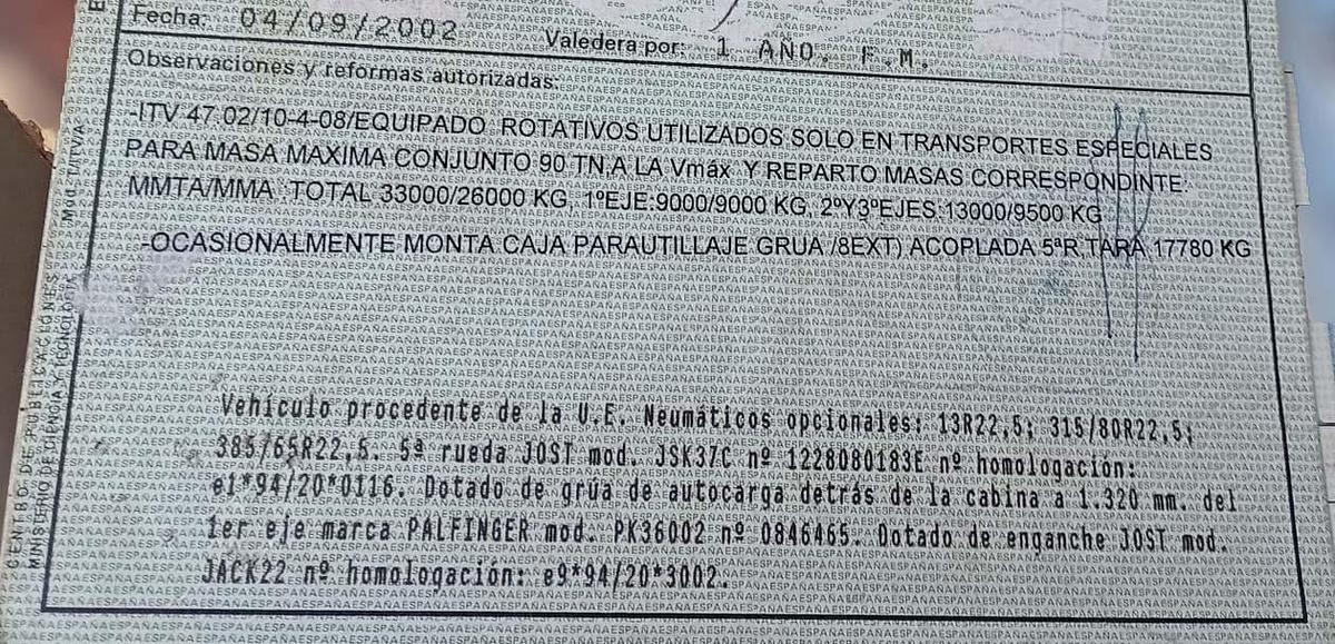 Usado 2002 PALFINGER PK 36002