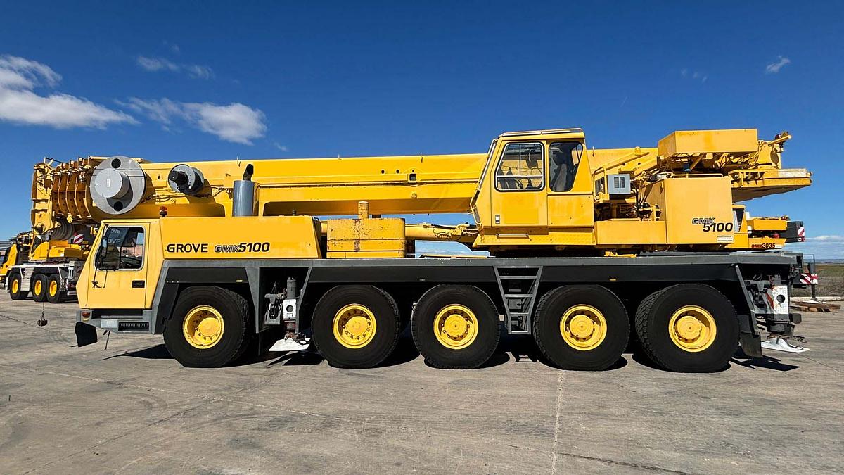 Usado 2002 GROVE GMK 5100